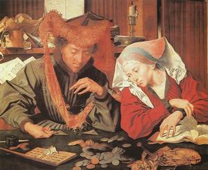 Money-Changer and his Wife 1539