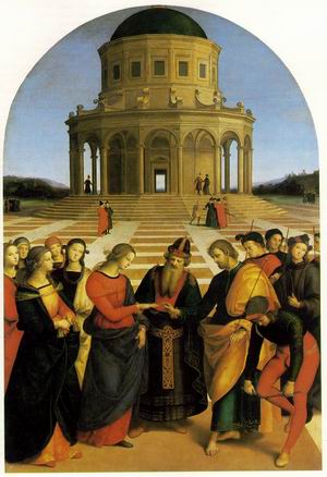 The Betrothal of the Virgin (Sposalizio) 1504