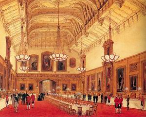 The Waterloo Chamber, Windsor Castle 1848