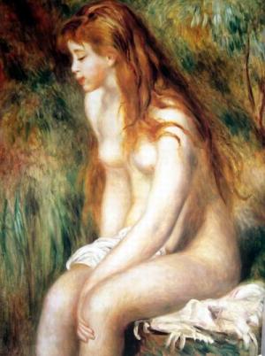 Young Girl Bathing, 1892