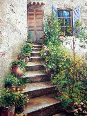 Stairway in Provence