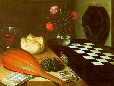 The Five Senses (Still Life with Chessboard)