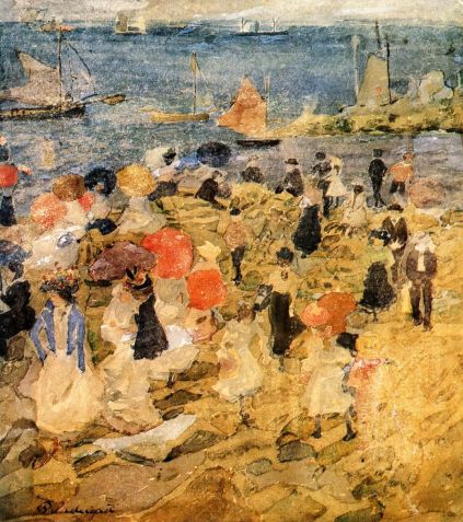 Maurice Prendergast - Early Beach