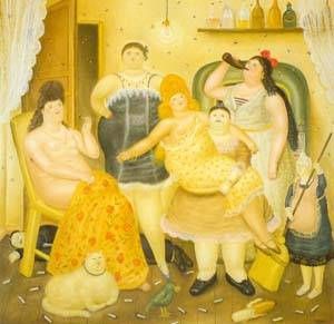 Fernando Botero - The House Of Maria Duque