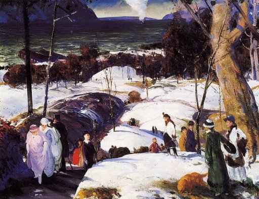 George Bellows - Easter Snow