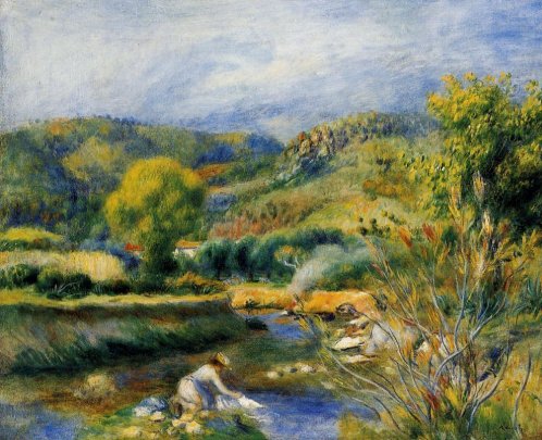 Pierre-Auguste Renoir - The Laundress