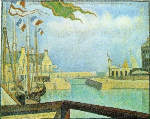 Georges Seurat - Port-en-Bessin - Sunday