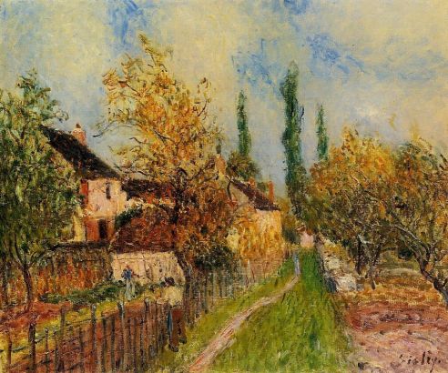 Alfred Sisley - Path at Sablons