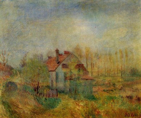 Alfred Sisley - Springtime Landscape