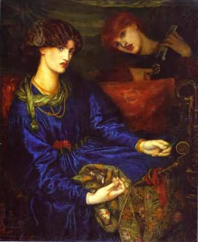 Dante Gabriel Rossetti Mariana Oil Painting