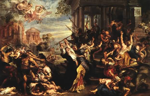 Peter Paul Rubens Massacre of the Innocents Oil Painting