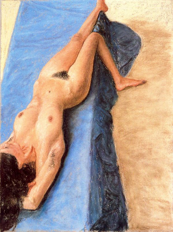 Foreshortened Reclining Nude