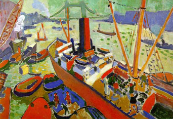 Andre Derain Pool of London 1906