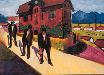 Commissions Gallery Marianne von Werefkin Quitting Time