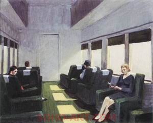 Edward Hopper Chair Car, 1965