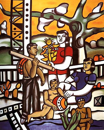 Fernand Leger The Campers 1954