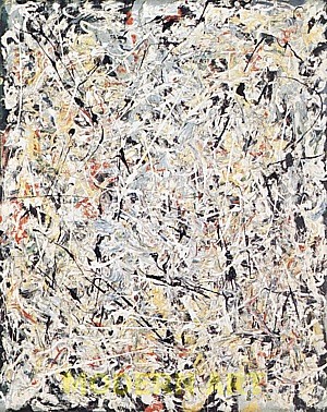 Jackson Pollock White Light 1954