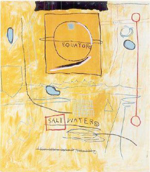 Jean-Michel-Basquiat Big Sun