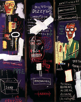 Jean-Michel-Basquiat Horn Players