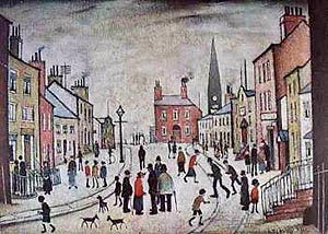 L-S-Lowry A Lancashire Village 1935