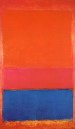 Mark Rothko No 1 Untitled Royal Red and Blue 1954