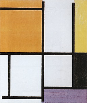 Piet Mondrian Composition, 1921