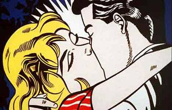 Roy Lichtenstein KISS II Roy Lichenstein