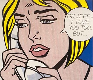 Roy Lichtenstein Oh Jeff, I love you too but