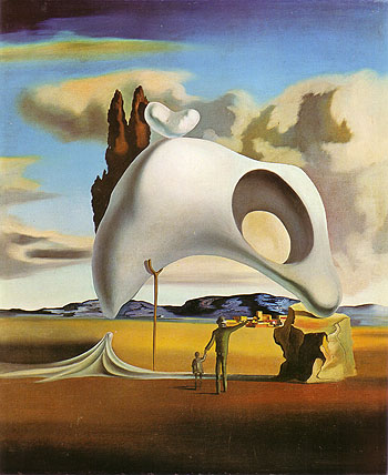 Salvador Dali Atavistic Ruins after the Rain 1934