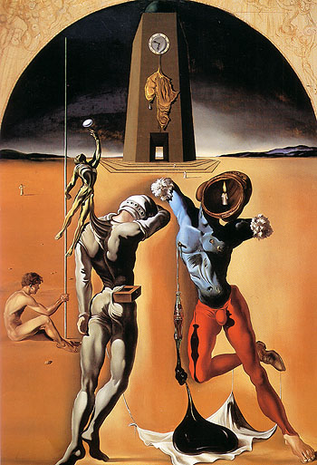 Salvador Dali Poetry of America The Cosmic Athletes 1943