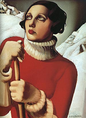 Tamara de Lempicka St. Moritz, 1929