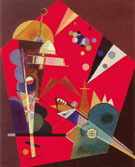 Wassily Kandinsky Tension in Red 1926