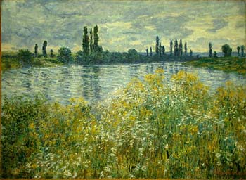 Claude Monet Banks of the Seine, V?theuil, 1880