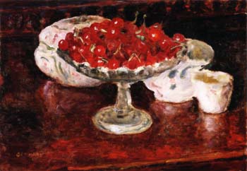 Pierre Bonnard Bowl of Cherries