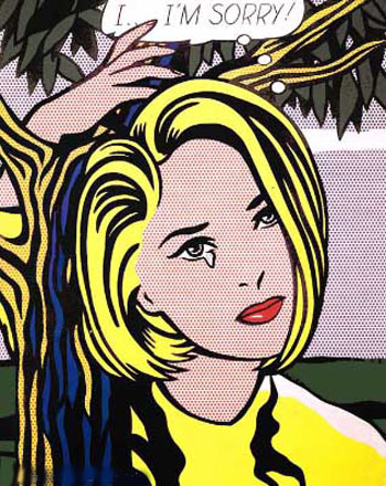 Roy Lichtenstein Im Sorry