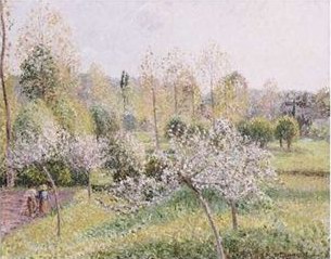 Camille Pissarro Apple Trees in Blossom, Eragny