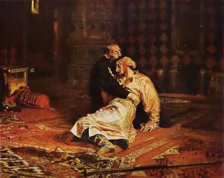 Ilya Repin Ivan the Terrible and His Son Ivan