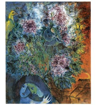 Marc chagall Enchantment Vesperal oil painting