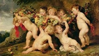 Peter Paul Rubens Garland of Fruit oil painting reproduction