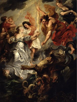 Peter Paul Rubens The Reconciliation of Marie de Medici and Her Son