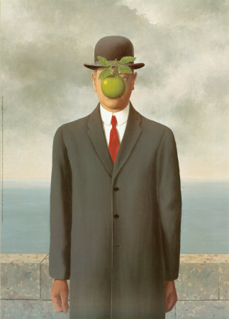 Rene Magritte The Son of Man oil painting