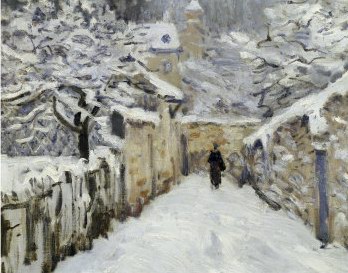 Sisley Alfred Snow in Louveciennes oil painting reproduction