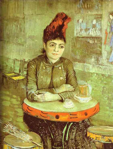 Vincent Van Gogh Agostina in the Cafe 1887