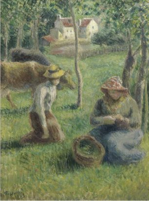 Camille Pissarro Keeper of the Cows