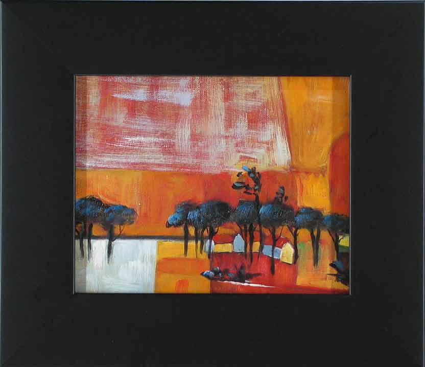 Abstract LandscapeThe price includes the frame