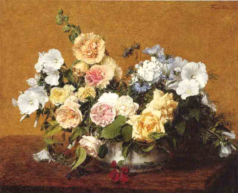 Bouquet of Roses and other Flowers