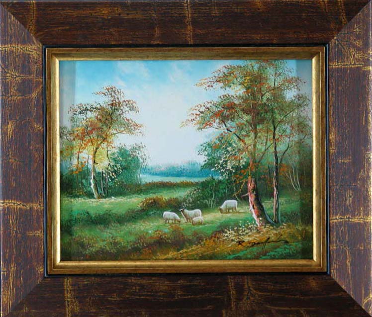 Landscape with ShipThe price includes the frame