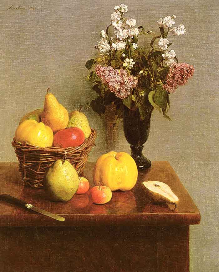 Still Life with Flowers and Fruit