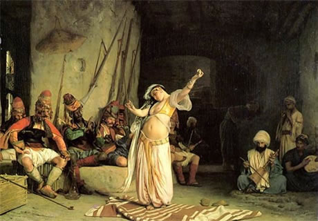 The Dance of the Almeh (The Belly-Dancer)