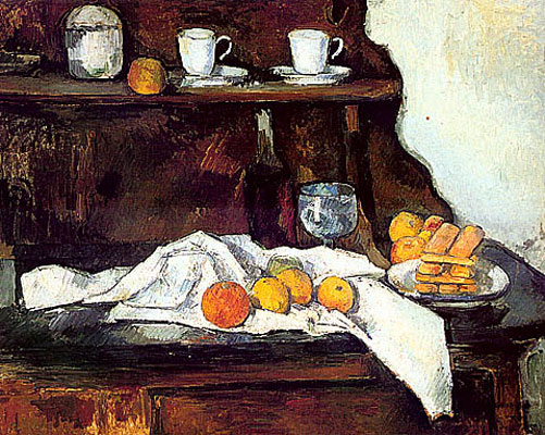 Paul Cezanne The Buffet